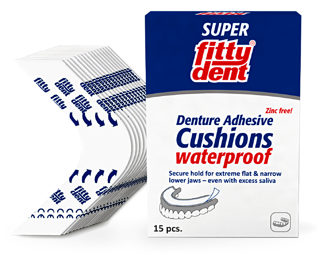 Fittydent Adhesive Cushions pack of 15